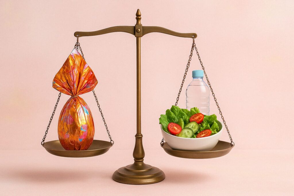 Páscoa com equilíbrio