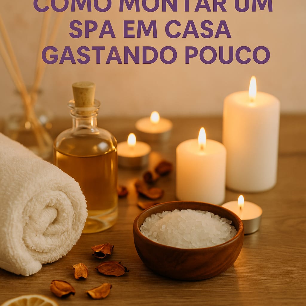 SPA em casa gastando pouco